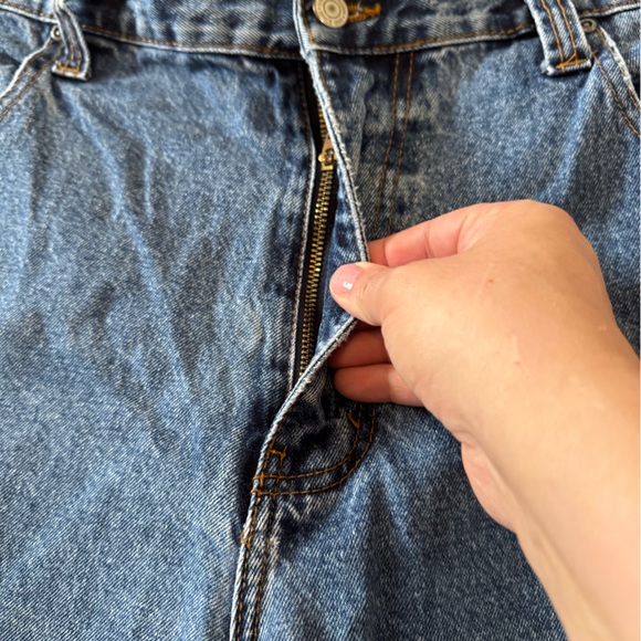 US Polo Baggy Carpenter Cargo‎ Style Men's Blue Denim Shorts Sz 40 - Picture 8 of 13